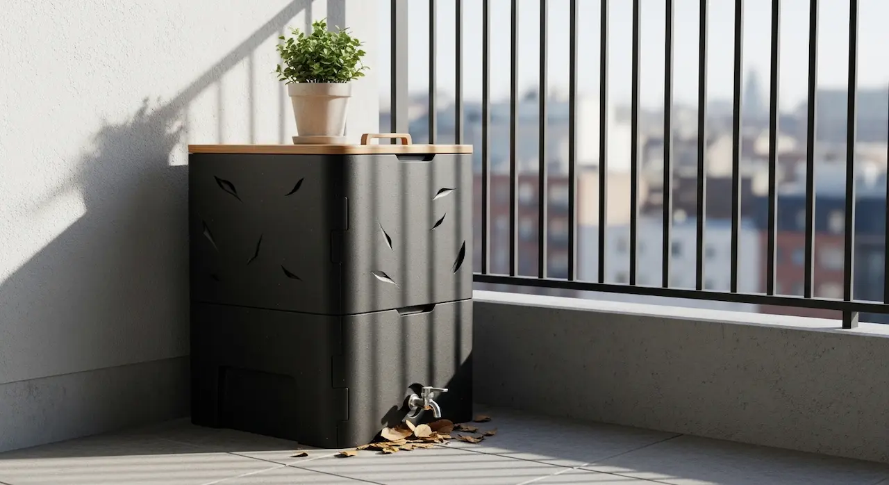 Studio vs. Apartamento Familiar: como dimensionar sua compostagem para não comprometer a circulação (e a estética) do lar