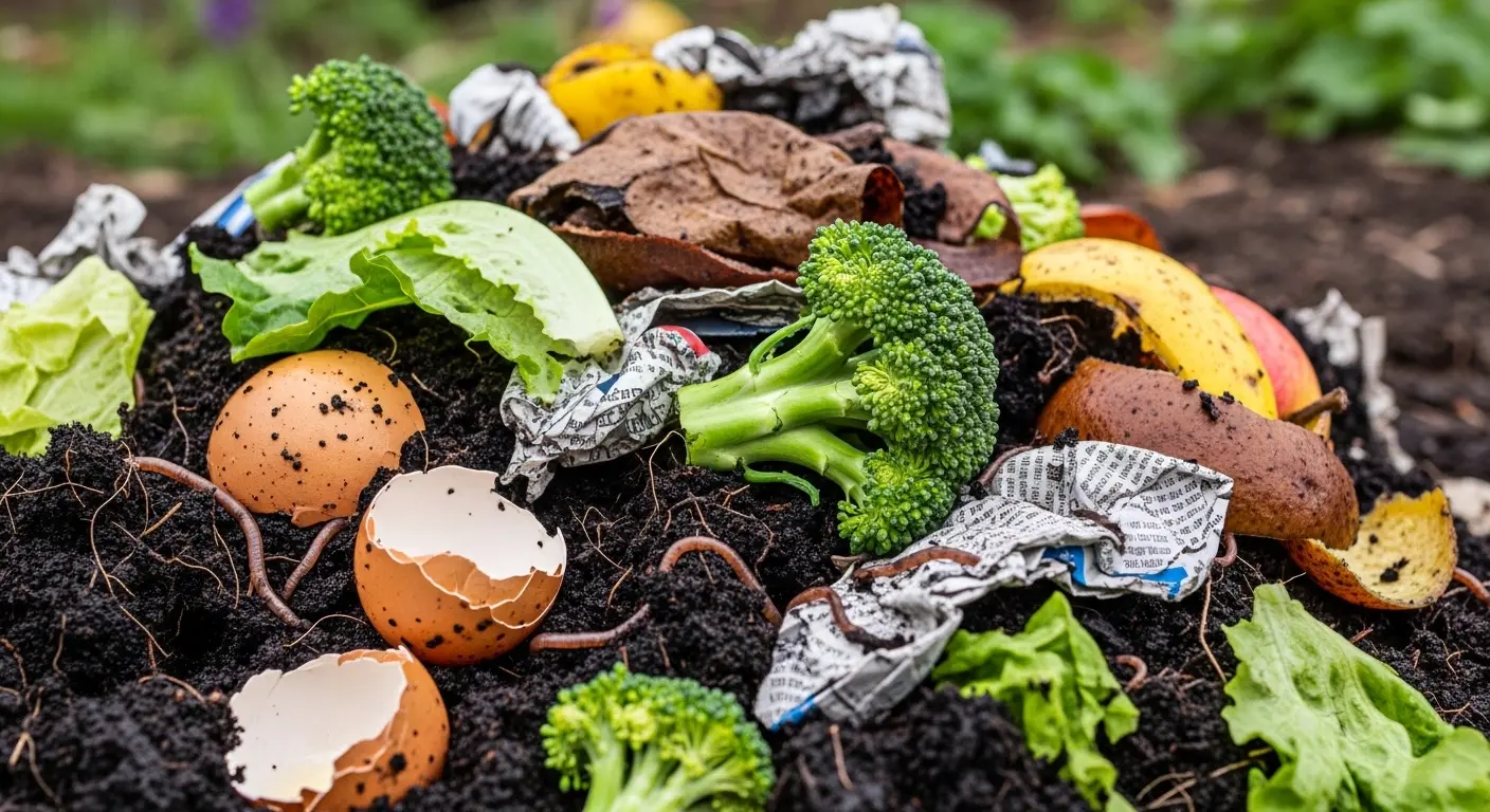 lixo orgânico no aterro é energia desperdiçada