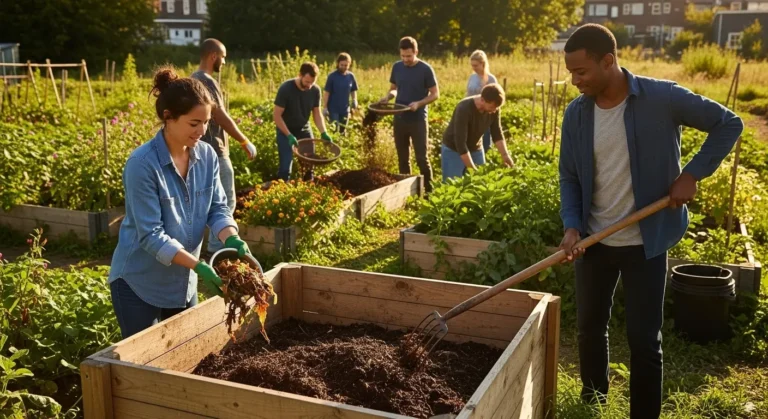 A compostagem comunitária contra a falência logística urbana