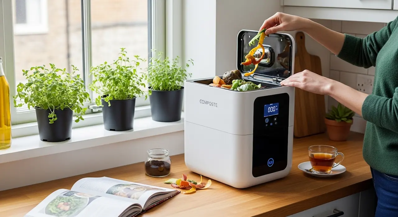 Compostagem em ambientes sem sacada: fluxo de ar para sistemas 100% fechados