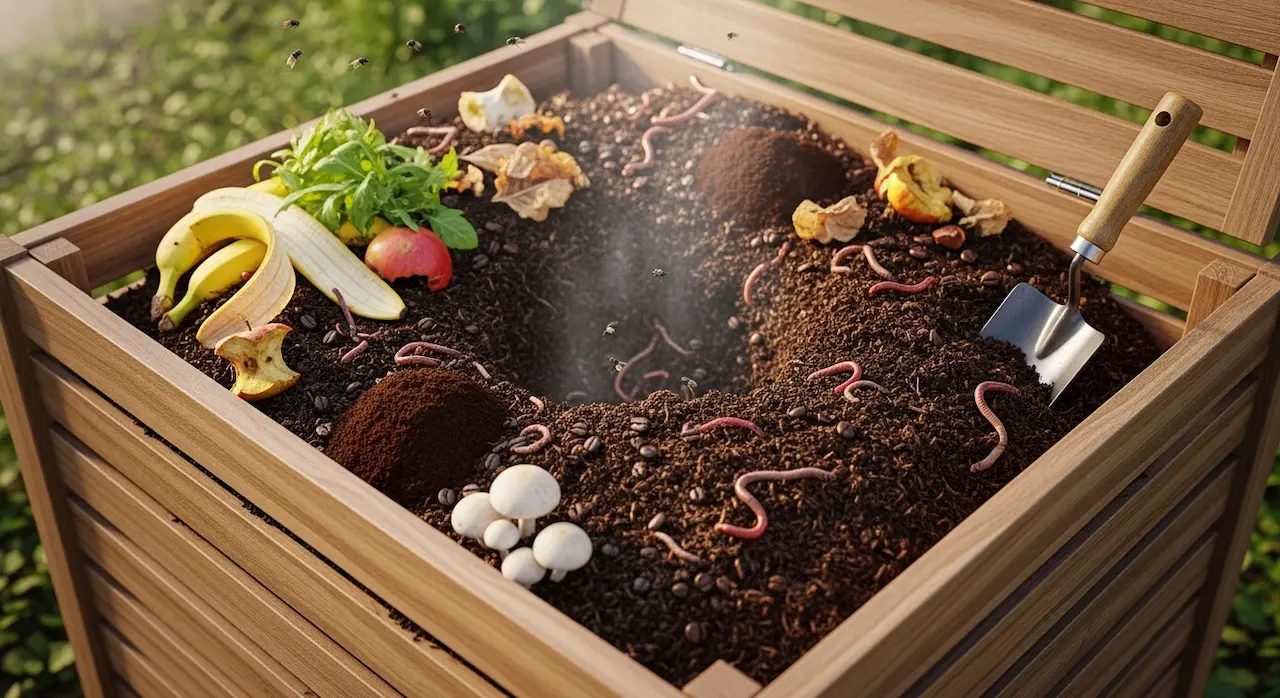 Compostagem de baixa manutenção: método "Lazy-Urban" para quem tem rotinas caóticas e só consegue fazer aportes semanais